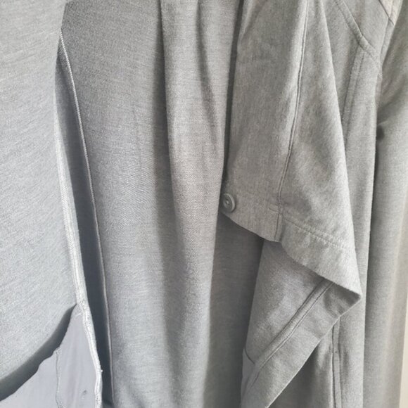 Lululemon Coast Wrap Heathered Mod Medium Grey Size 4 - Picture 11 of 15